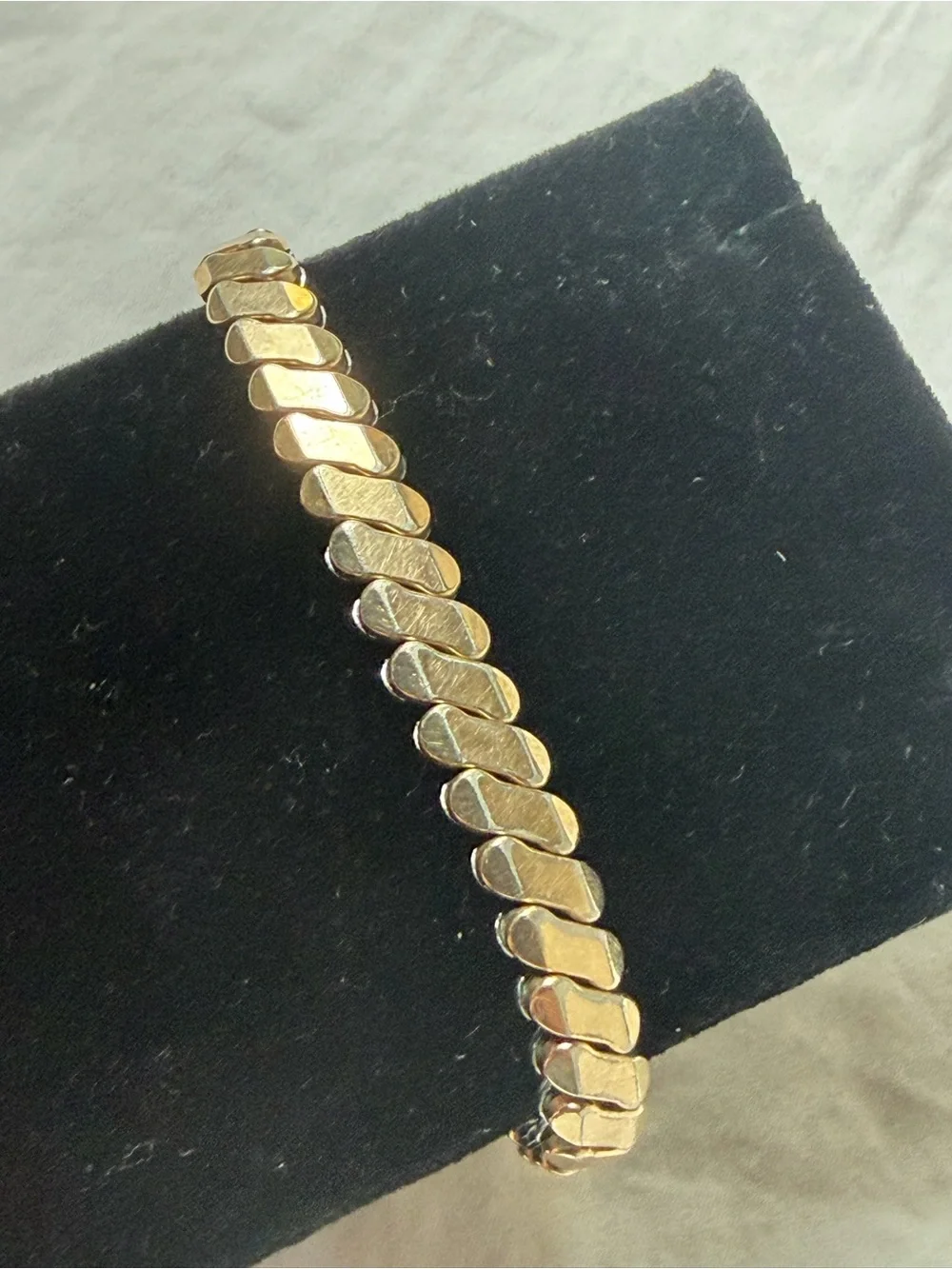 10k GF Timex Women's Gold Tone Link Bracelet Watch